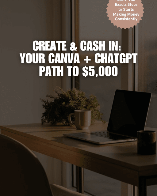 Create & Cash: Your Canva + ChatGPT Path to $5,000